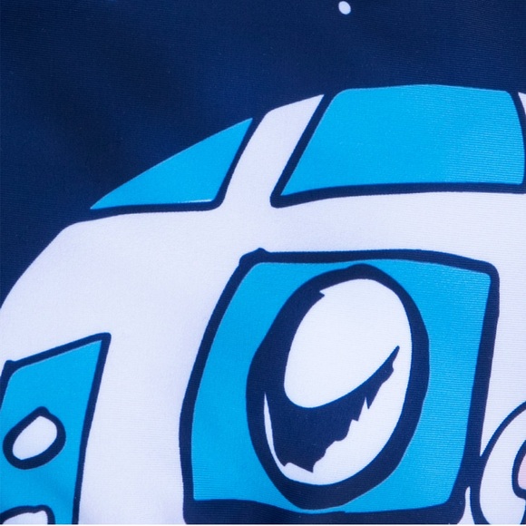 NWOT 2T Star Wars R2-D2 Two-Piece Swimsuit for Girls - Picture 5 of 16